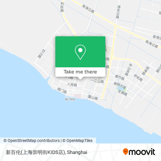 新百伦(上海崇明街KIDS店) map