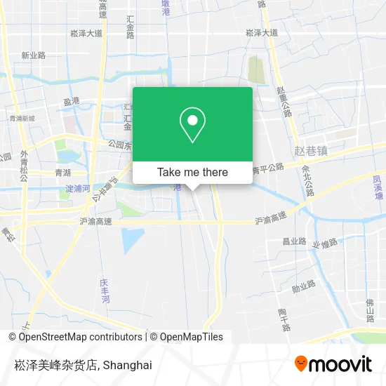 崧泽美峰杂货店 map
