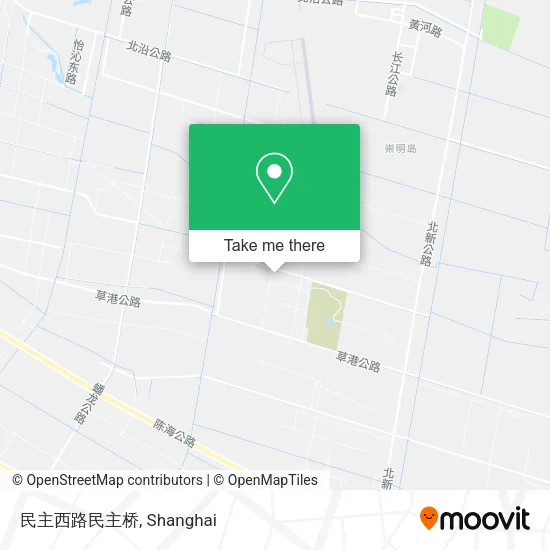 民主西路民主桥 map