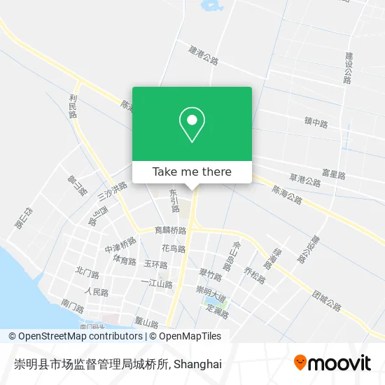 崇明县市场监督管理局城桥所 map