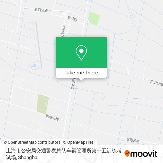 上海市公安局交通警察总队车辆管理所第十五训练考试场 map