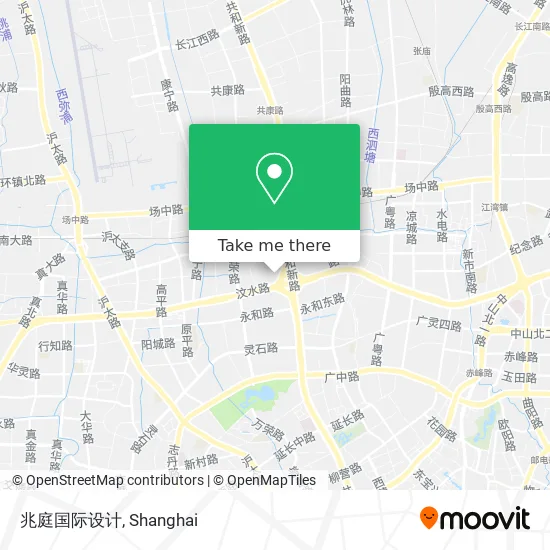 兆庭国际设计 map