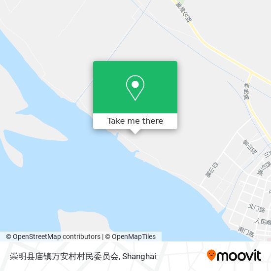 崇明县庙镇万安村村民委员会 map