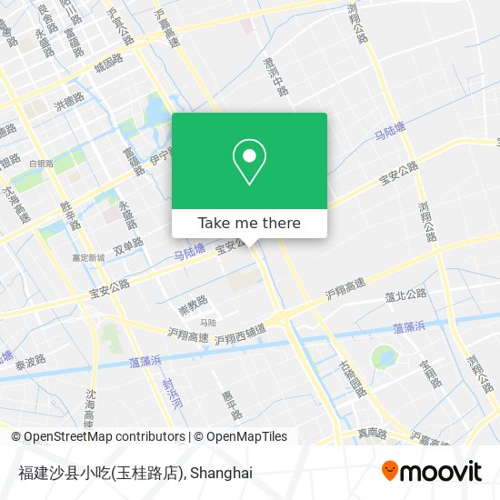 福建沙县小吃(玉桂路店) map