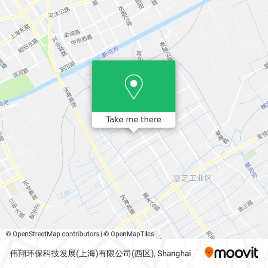 伟翔环保科技发展(上海)有限公司(西区) map
