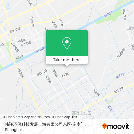 伟翔环保科技发展上海有限公司东区-东南门 map