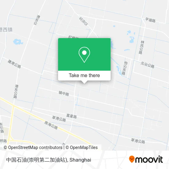 中国石油(崇明第二加油站) map