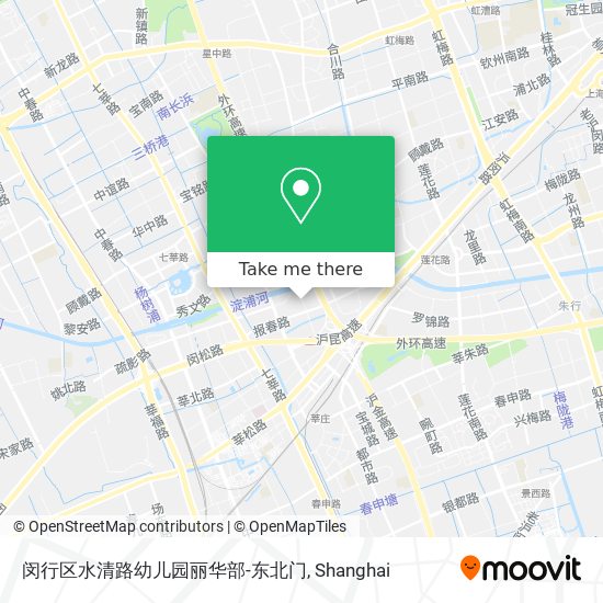 闵行区水清路幼儿园丽华部-东北门 map