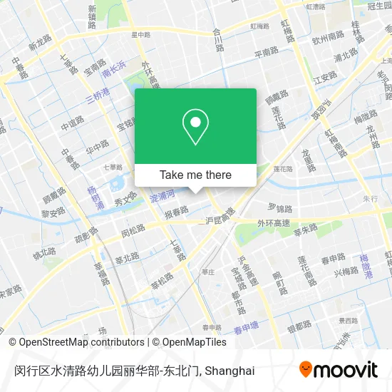 闵行区水清路幼儿园丽华部-东北门 map
