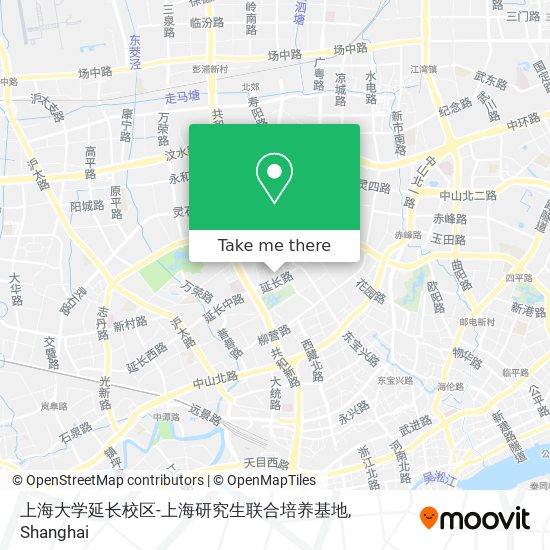 上海大学延长校区-上海研究生联合培养基地 map