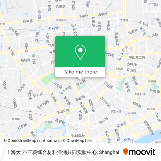 上海大学-三菱综合材料浪涌共同实验中心 map