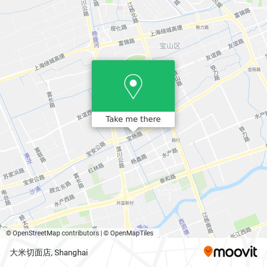 大米切面店 map