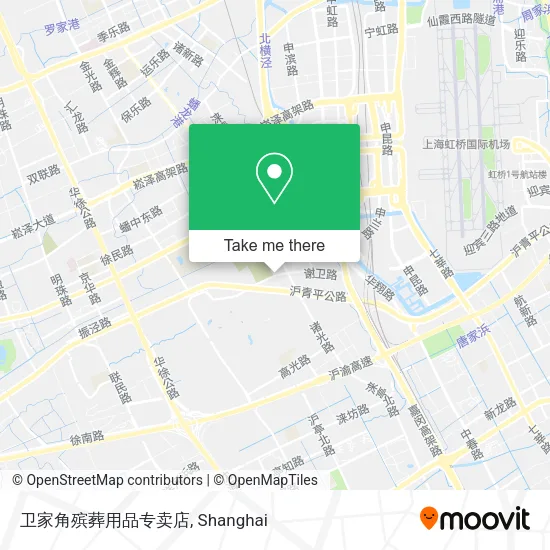卫家角殡葬用品专卖店 map
