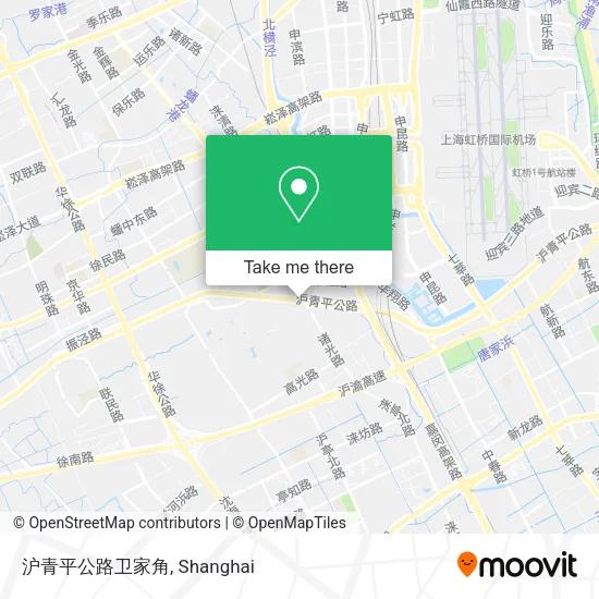 沪青平公路卫家角 map