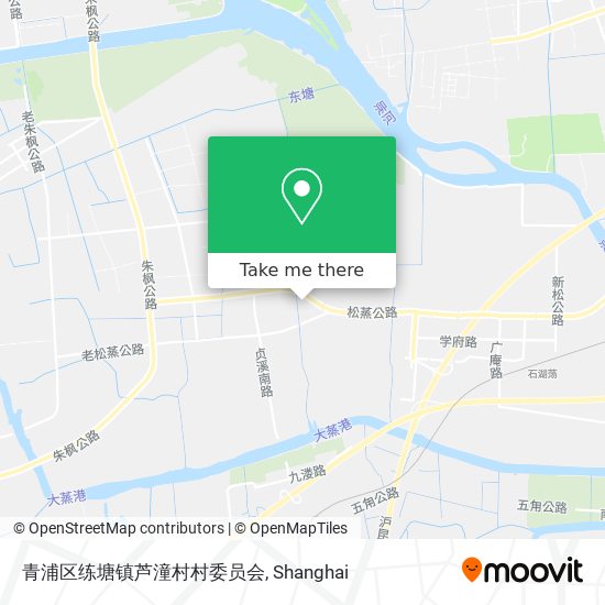 青浦区练塘镇芦潼村村委员会 map