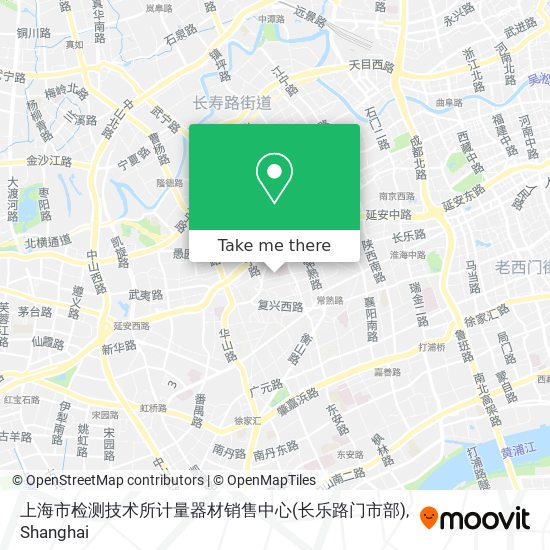 上海市检测技术所计量器材销售中心(长乐路门市部) map