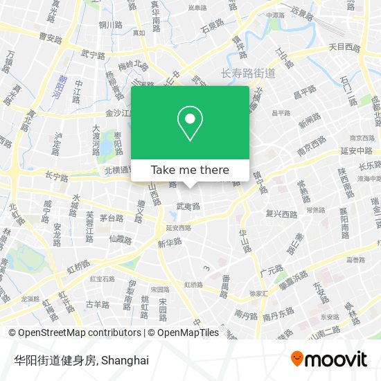 华阳街道健身房 map