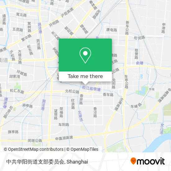 中共华阳街道支部委员会 map