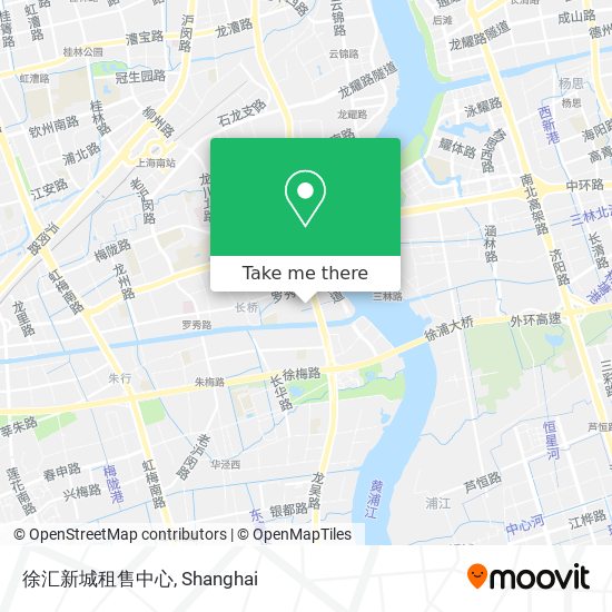 徐汇新城租售中心 map