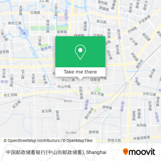 中国邮政储蓄银行(中山街邮政储蓄) map