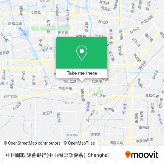 中国邮政储蓄银行(中山街邮政储蓄) map