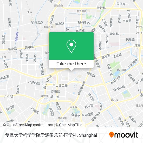 复旦大学哲学学院学源俱乐部-国学社 map