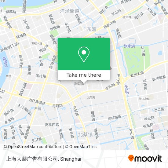 上海大赫广告有限公司 map