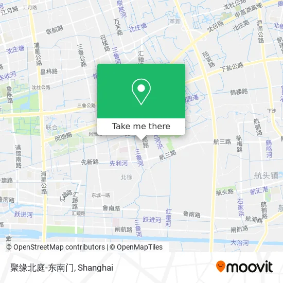 聚缘北庭-东南门 map