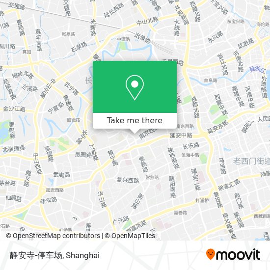 静安寺-停车场 map