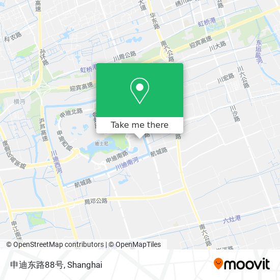 申迪东路88号 map