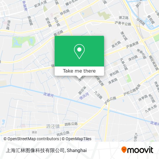 上海汇林图像科技有限公司 map