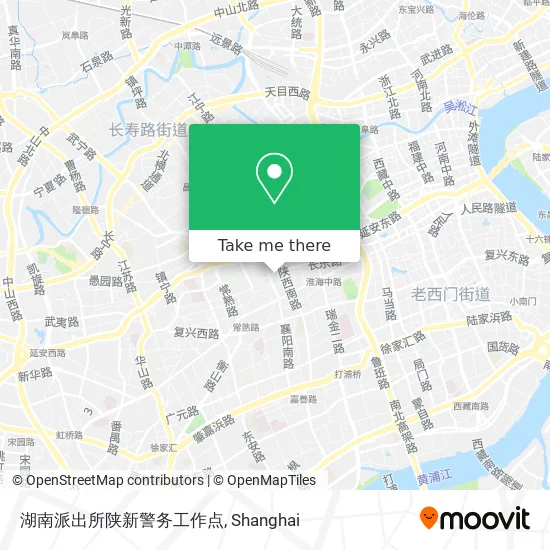 湖南派出所陕新警务工作点 map