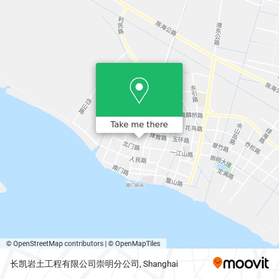 长凯岩土工程有限公司崇明分公司 map