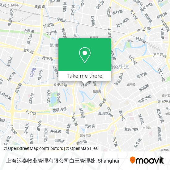 上海运泰物业管理有限公司白玉管理处 map