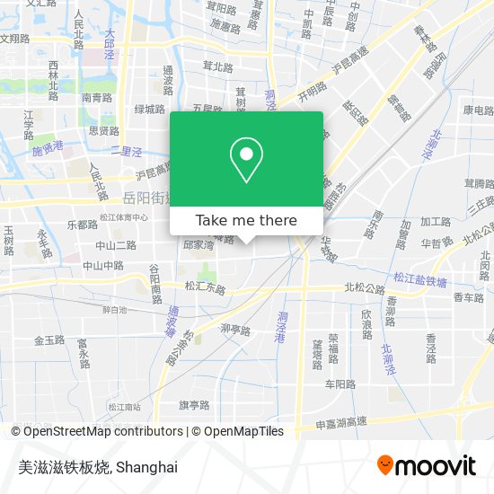 美滋滋铁板烧 map