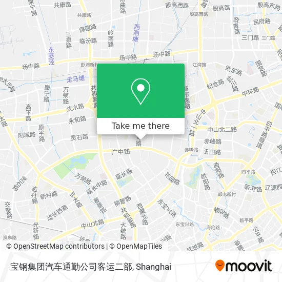 宝钢集团汽车通勤公司客运二部 map