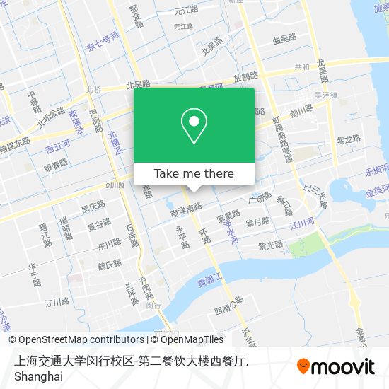 上海交通大学闵行校区-第二餐饮大楼西餐厅 map