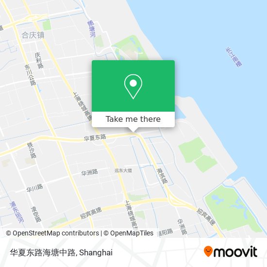 华夏东路海塘中路 map