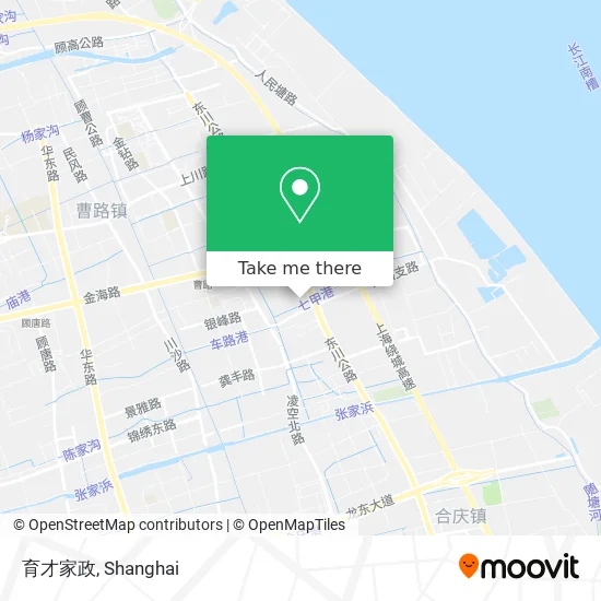 育才家政 map