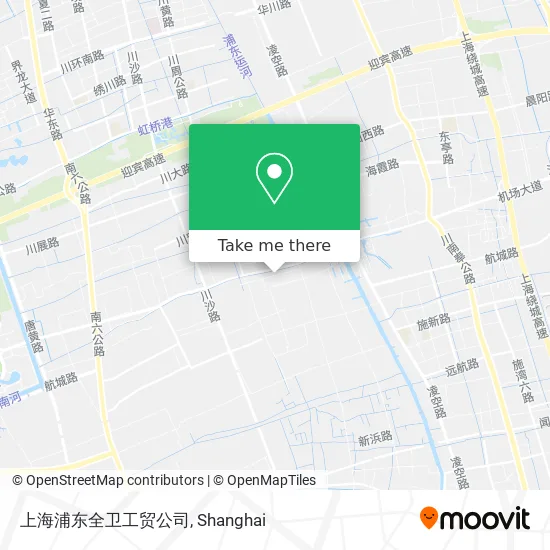 上海浦东全卫工贸公司 map