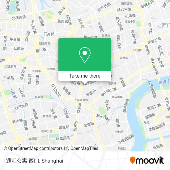 通汇公寓-西门 map