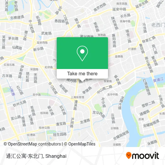 通汇公寓-东北门 map