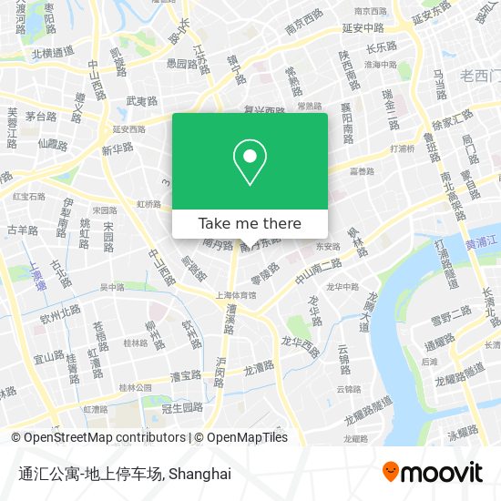 通汇公寓-地上停车场 map