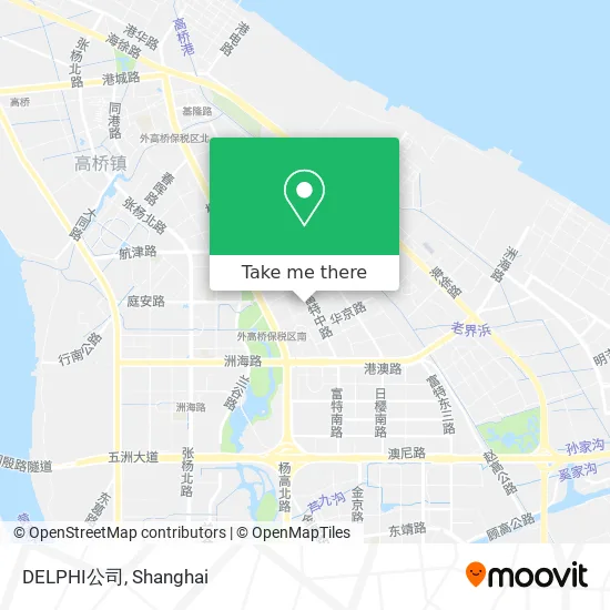 DELPHI公司 map