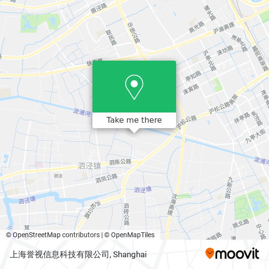 上海誉视信息科技有限公司 map