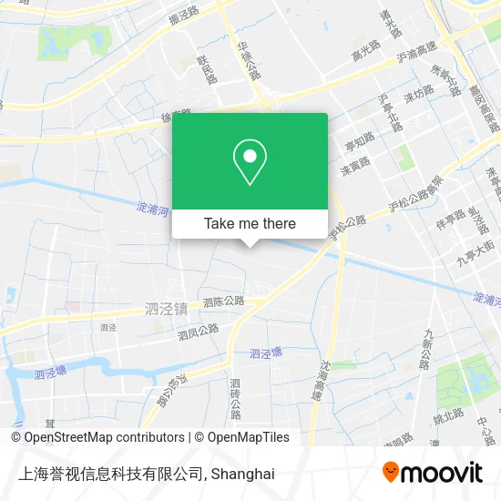 上海誉视信息科技有限公司 map