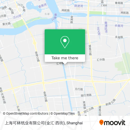 上海可林纸业有限公司(金汇·西街) map