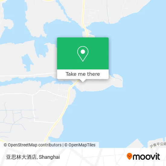 亚思林大酒店 map