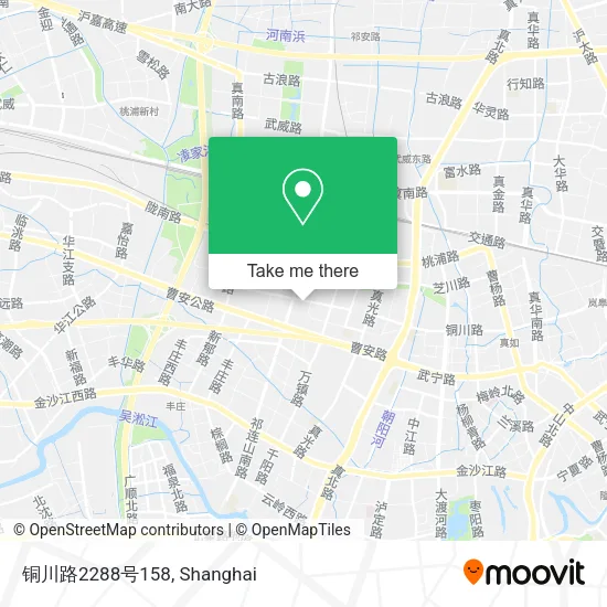 铜川路2288号158 map