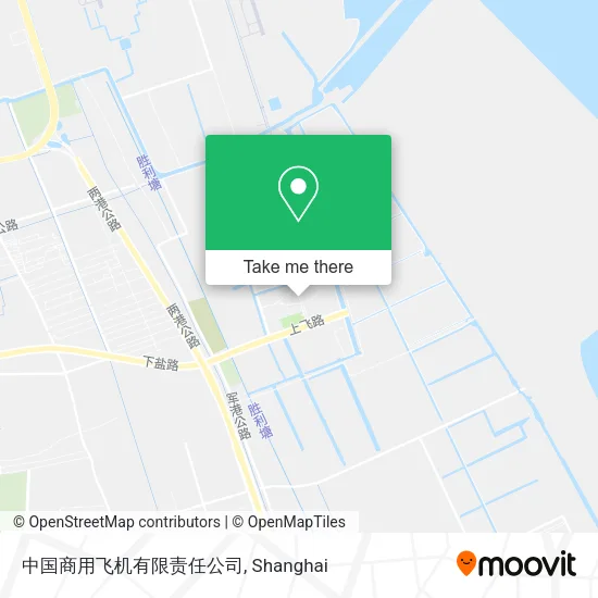 中国商用飞机有限责任公司 map